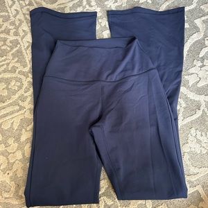 90 degree open calf flare leggings worn once